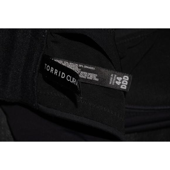 Torrid Curve Bra Bundle 44DD Lace Push-Up + Black Underwire Bras - Picture 11 of 13